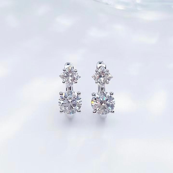 鑽石耳環