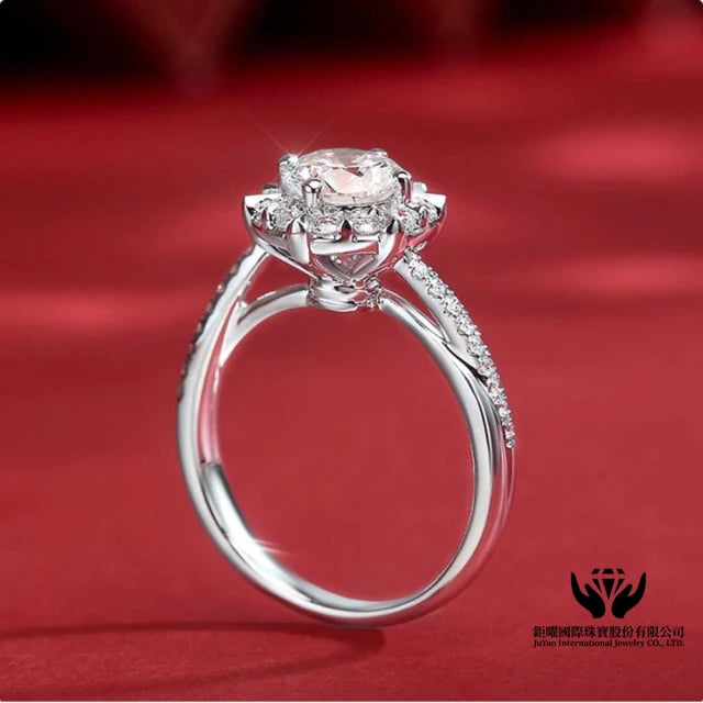 18K金 IGI 50分星語鑽石戒指