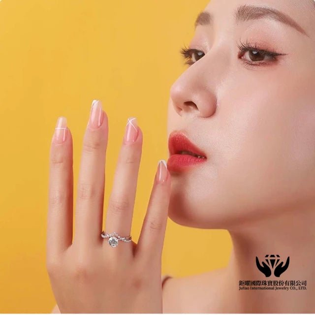 18K金 IGI 50分浪漫鑽石戒指 - Juyao鉅曜