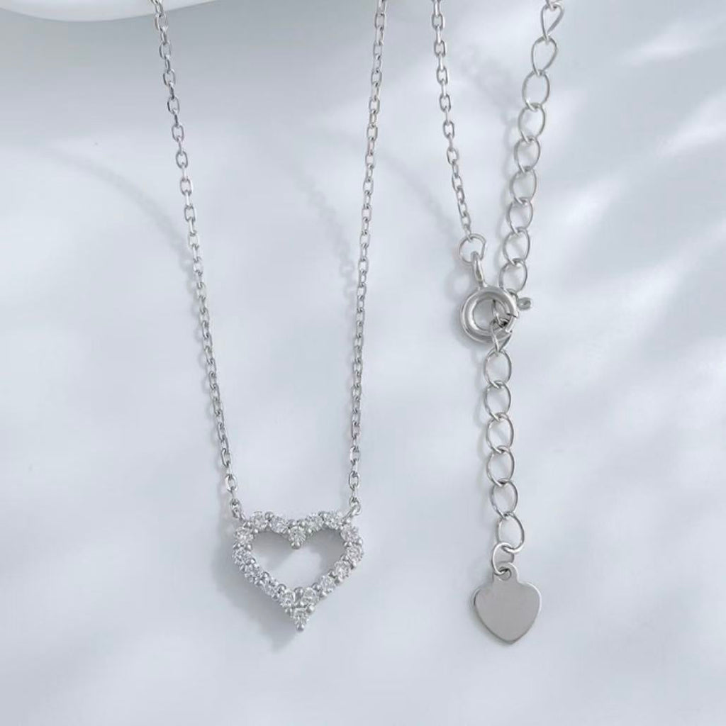 S925銀 星光愛戀鑽石項鏈