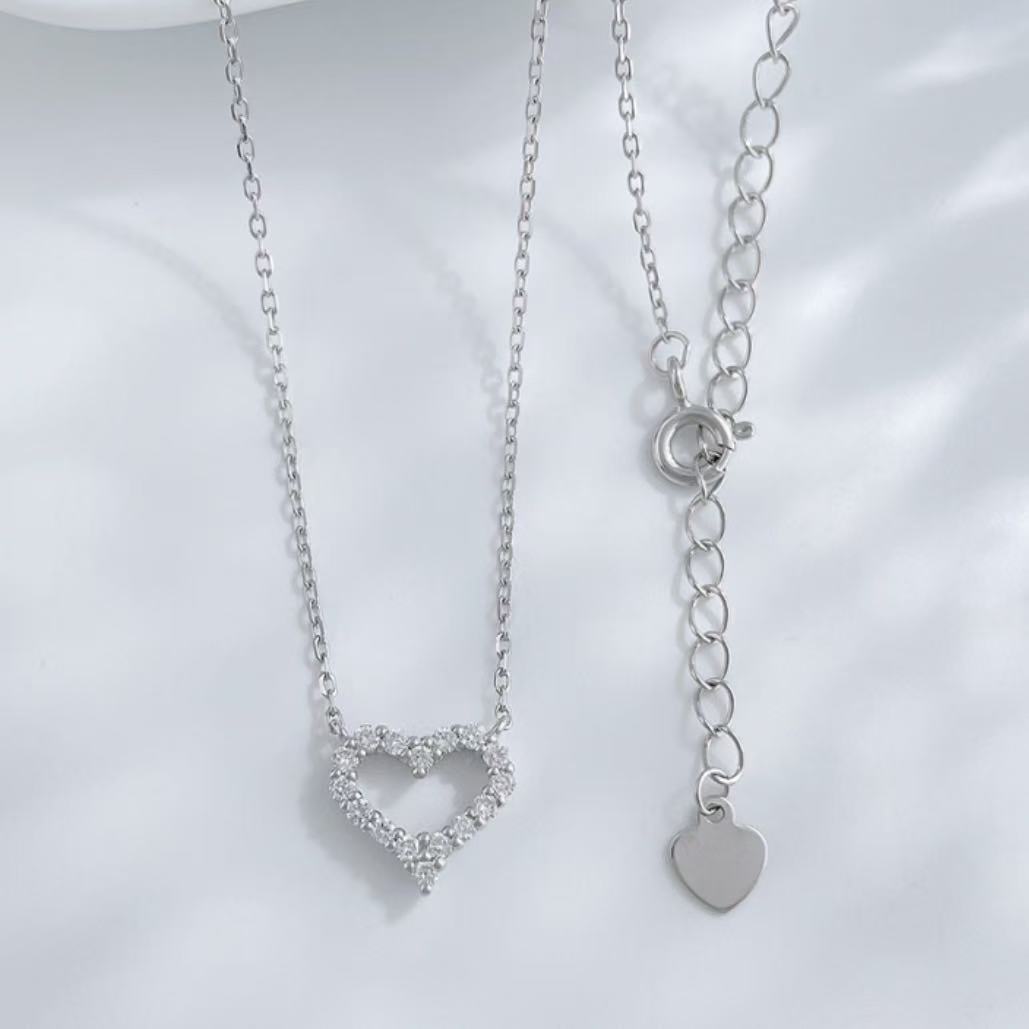 S925銀 星光愛戀鑽石項鏈