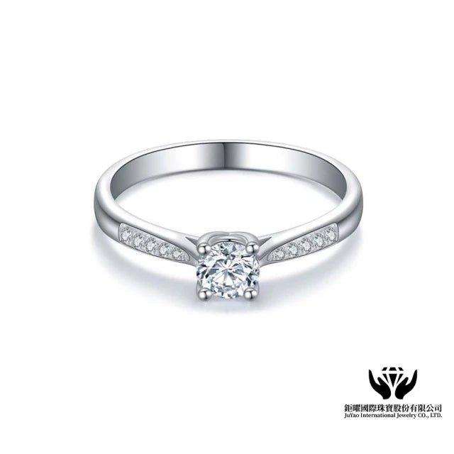 9K金 IGI 50分十鑽鑽石戒指 - Juyao鉅曜