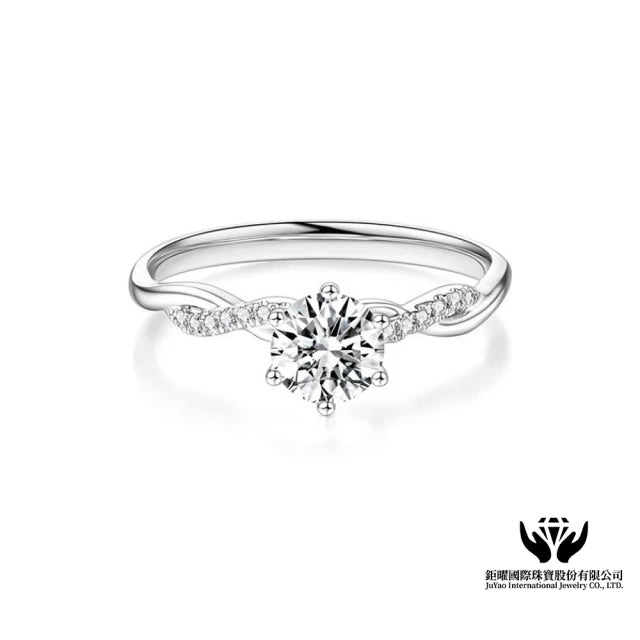 9K金 IGI 50分珍藏鑽石戒指 - Juyao鉅曜