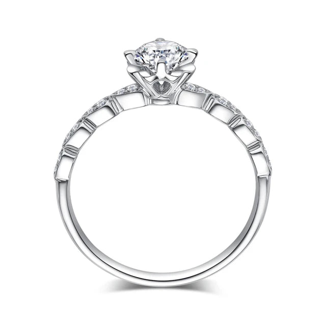 9K IGI 50分流光鑽石戒指 - Juyao鉅曜