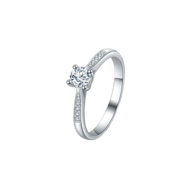 9K金 IGI 50分十鑽鑽石戒指 - Juyao鉅曜