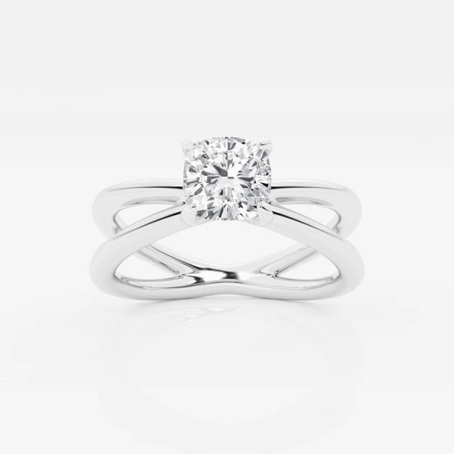 9K金 IGI 50分 Criss Cross 各式鑽戒 - Juyao鉅曜