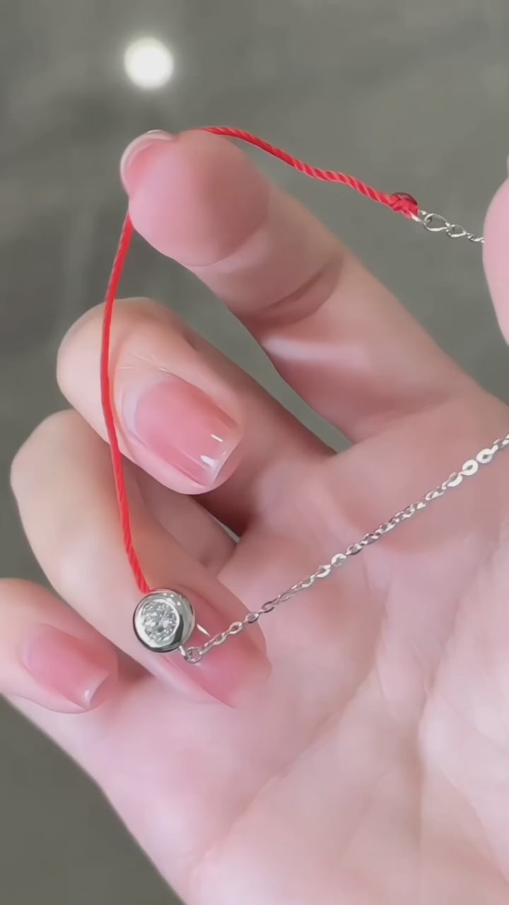 新年限定 30分鑽石手鏈  全鍊、開運紅繩 兩款任選