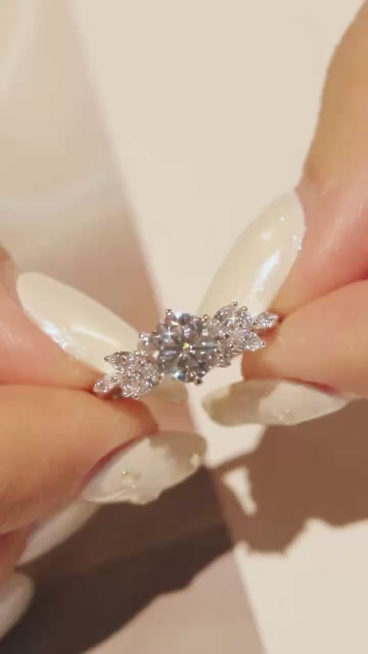 18K IGI 1.5克拉 時尚設計鑽石戒指 兩款任選